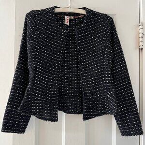 Dolan Black Tweed Blazer